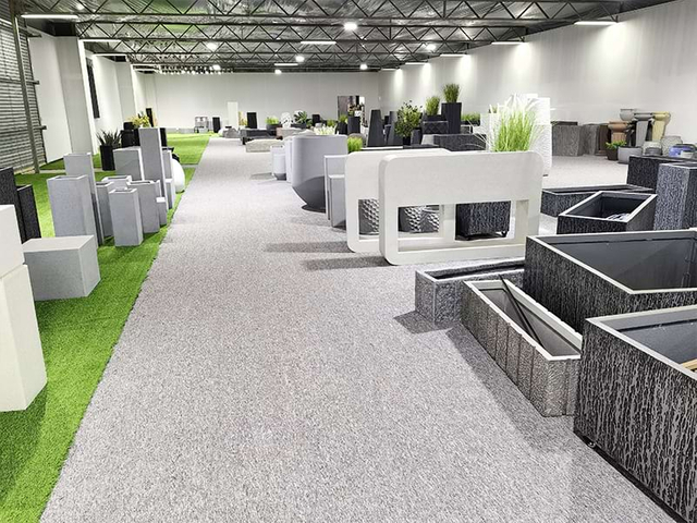 Assembly line in Rovis factory for high-quality planters