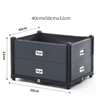 Multi - Layer Modular Balcony Planter With Drainagemodular Planter Box
