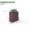 Diamond Geo Vertical Rectangular Planter Collection