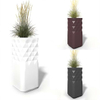 Diamond Geo Vertical Square Planter Collection