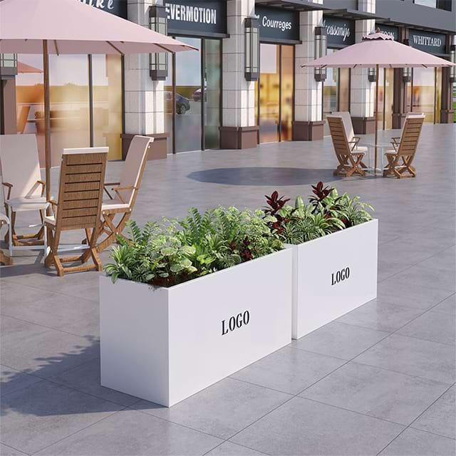 Rectangular Polyurethane Composite Material Planting Box