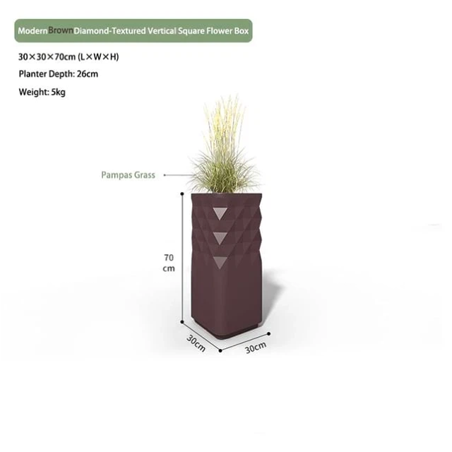 Key Features And Benefits of Polyurethane Composite Flower Pots