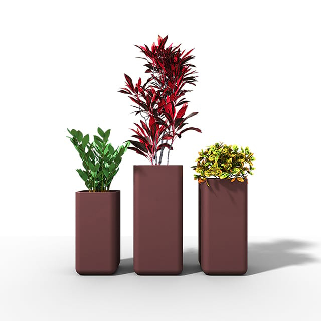 SKU_ White Lobby Flowerpot