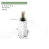 Diamond Geo Vertical Square Planter Collection