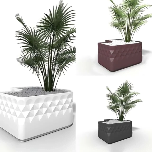 Polyurethane Composite Flower Pot