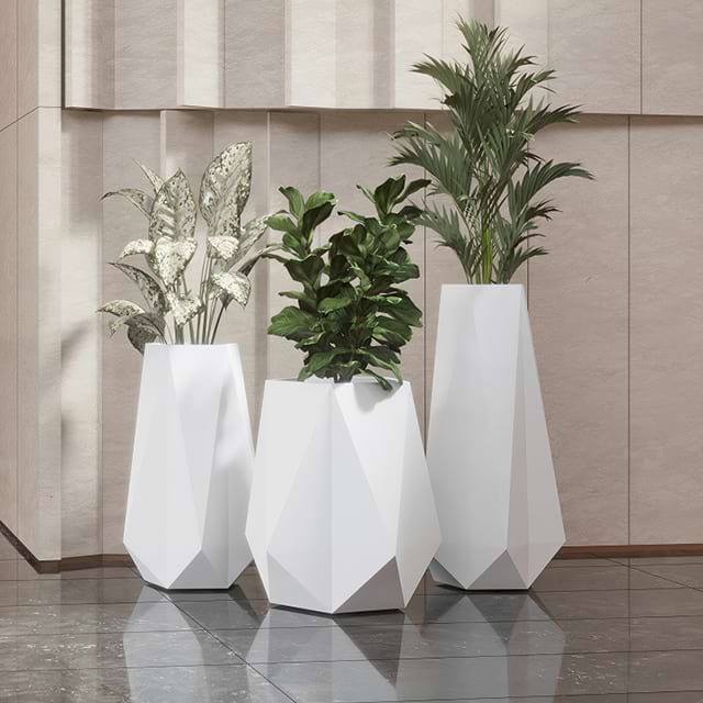 Garden Planters in indoor and outdoor settings